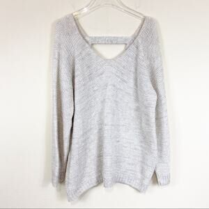 Susina | Cream Knit Sweater Sz XL